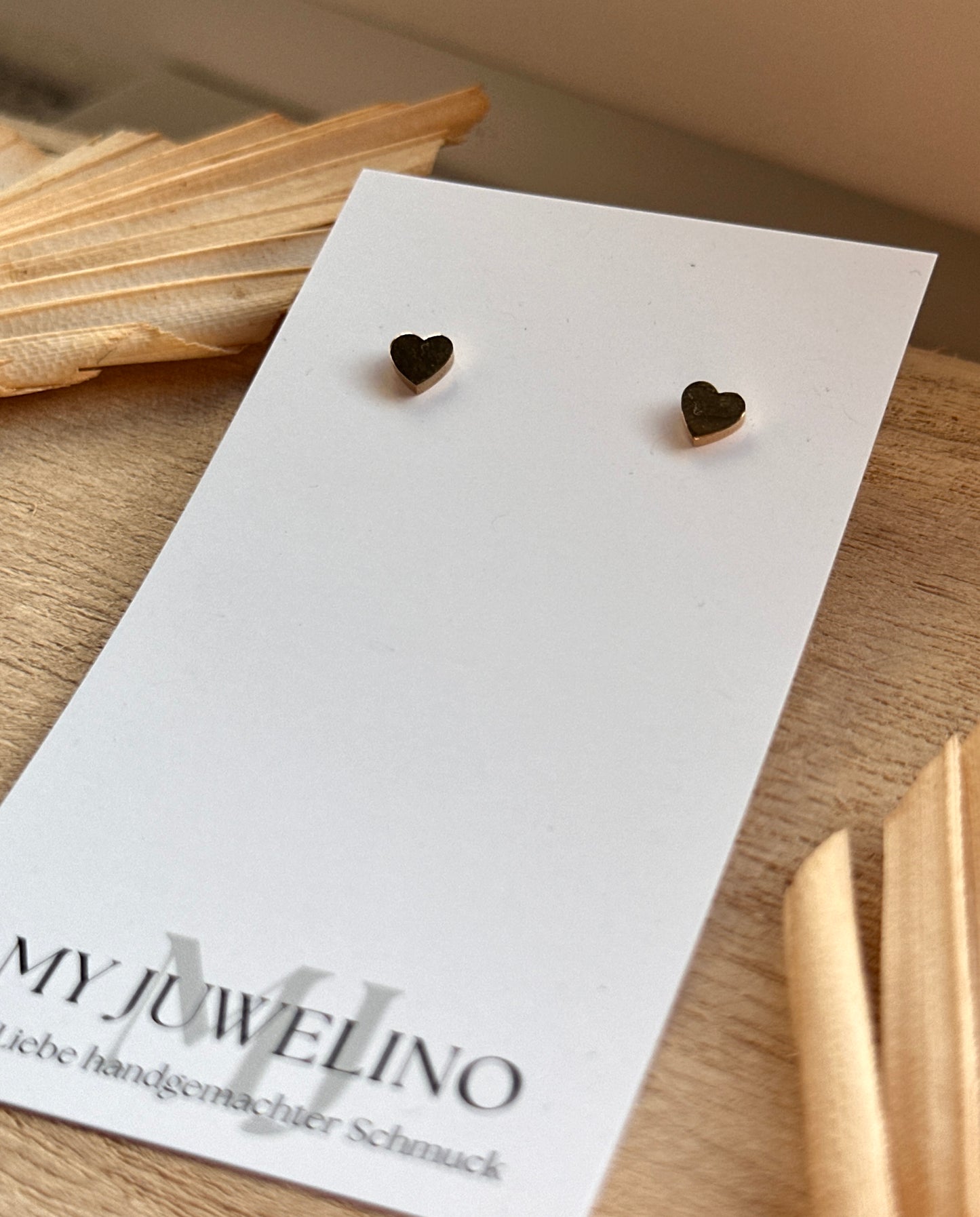 VALENTIN - Herz Ohrstecker geschlossen