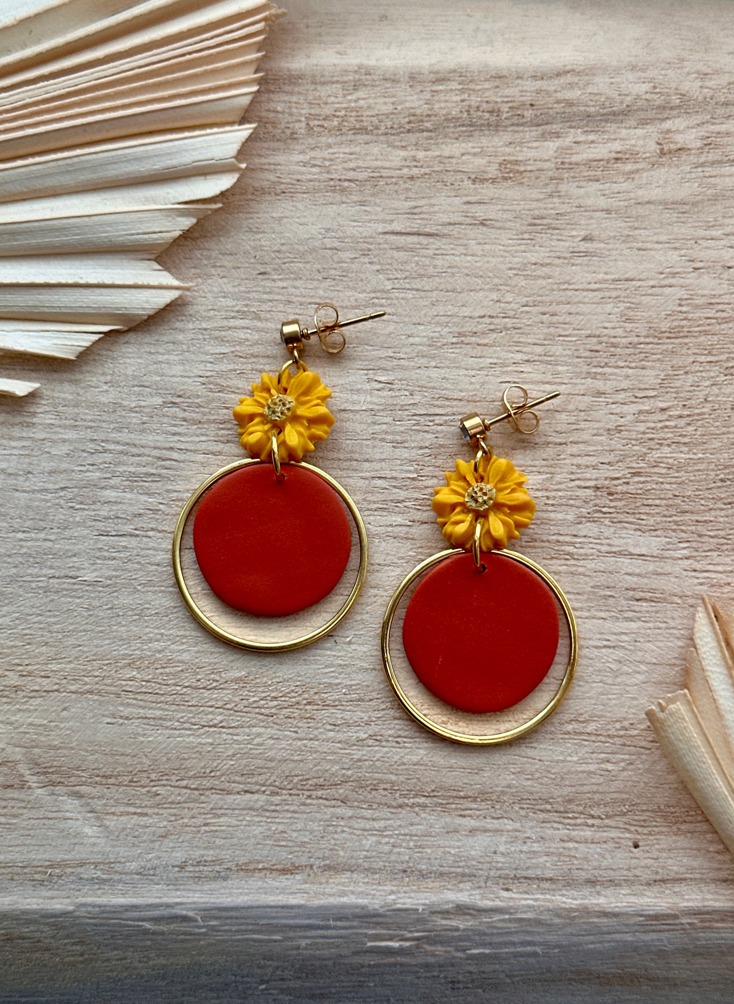 EVA - Elegante Herbstliche Ohrringe