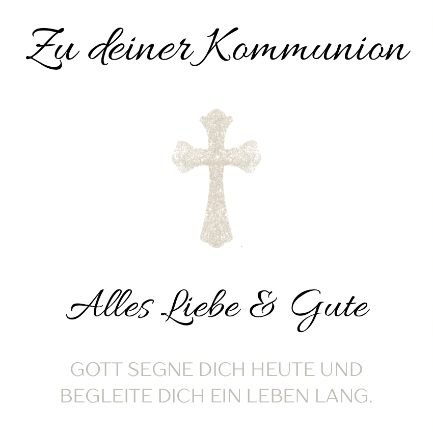 MIA - Kommunion Kreuz Kette