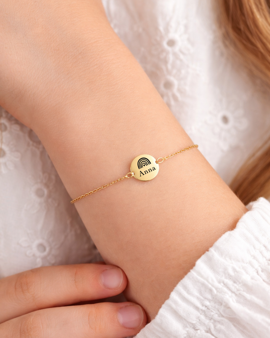 ISA - Kommunion Armband mit Gravur