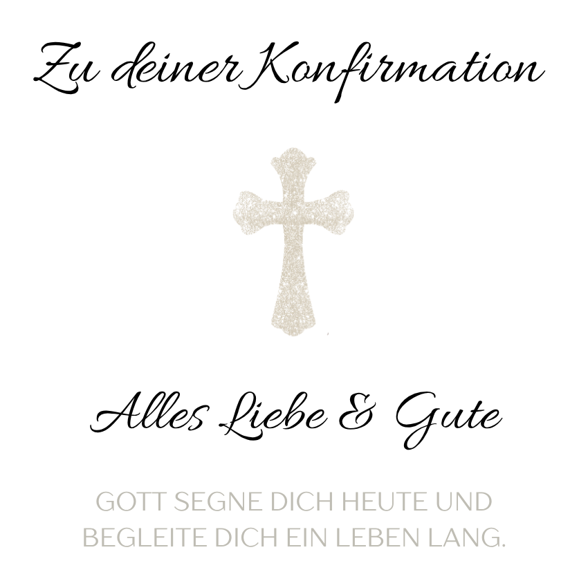 MIA - Konfirmation Kreuz Kette