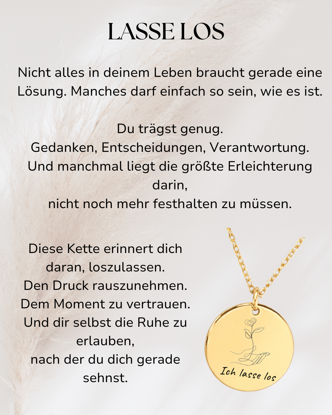 RIVA - Affirmations Kette Innere Ruhe