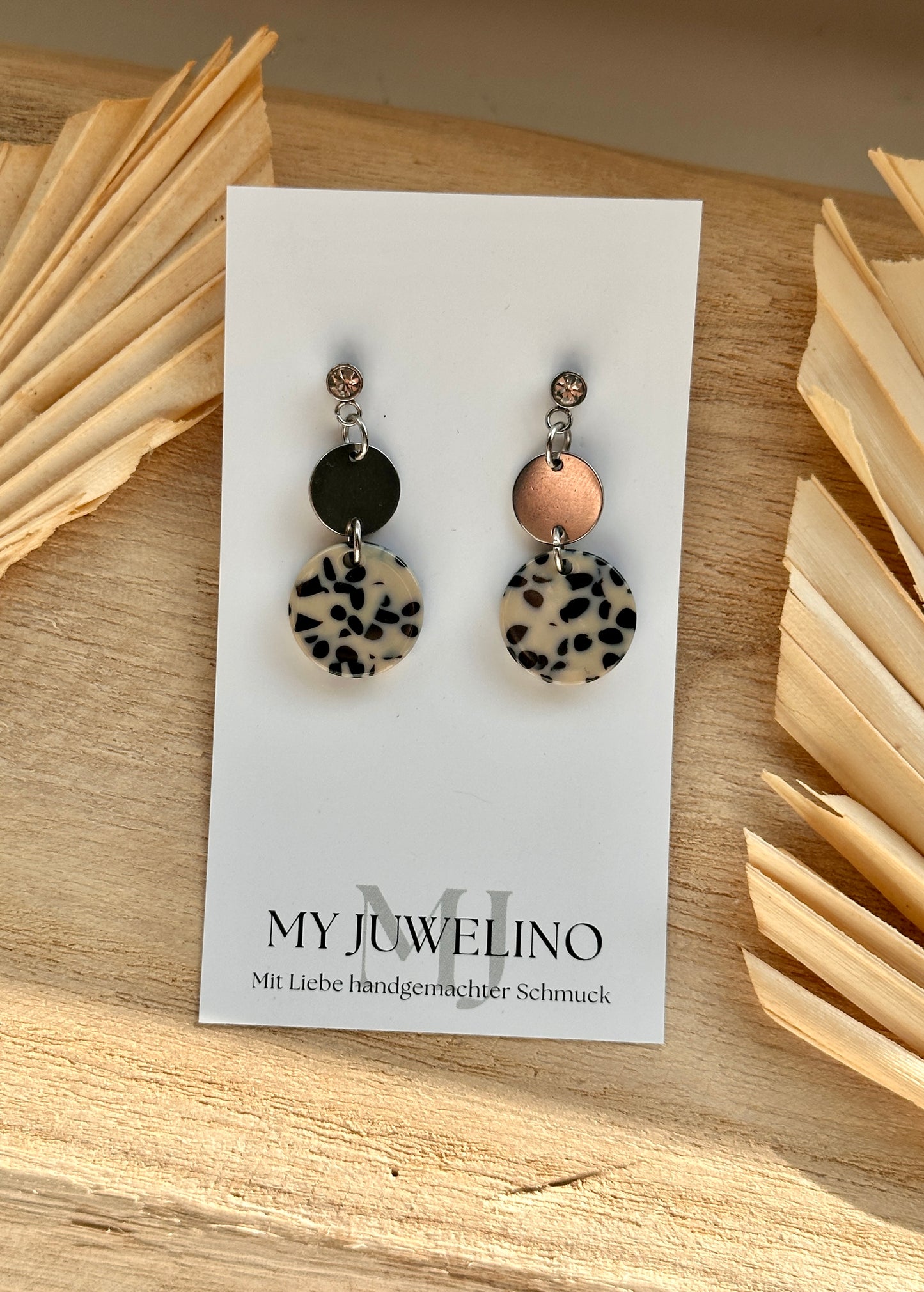 LENI - Acetate Leo Earrings 