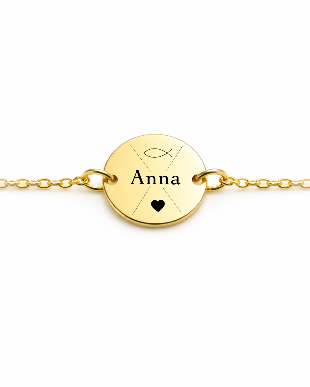 LOU - Kommunion Armband mit Gravur
