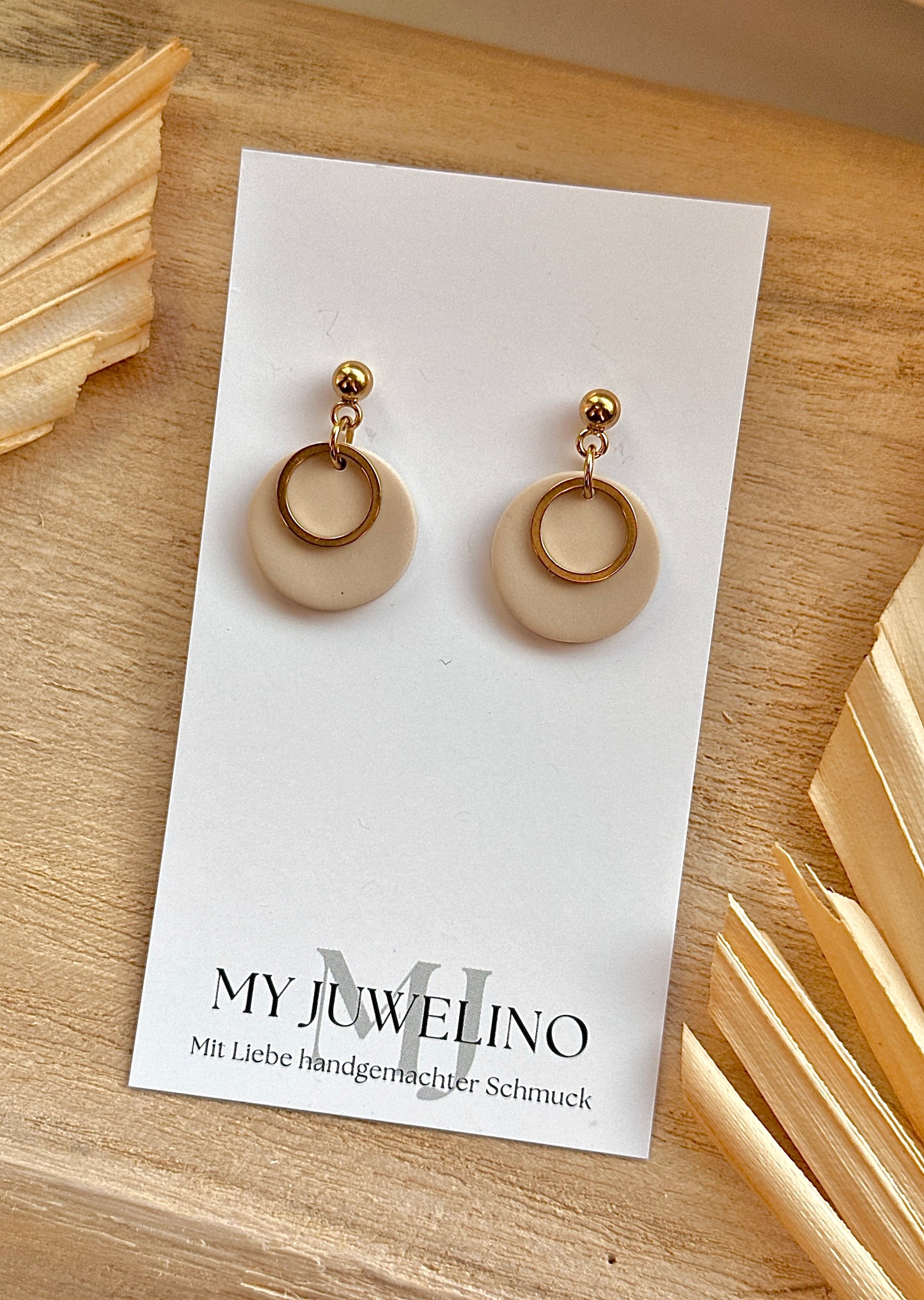 CASEY - Earrings with small ring
