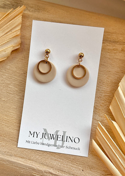 CASEY - Earrings with small ring
