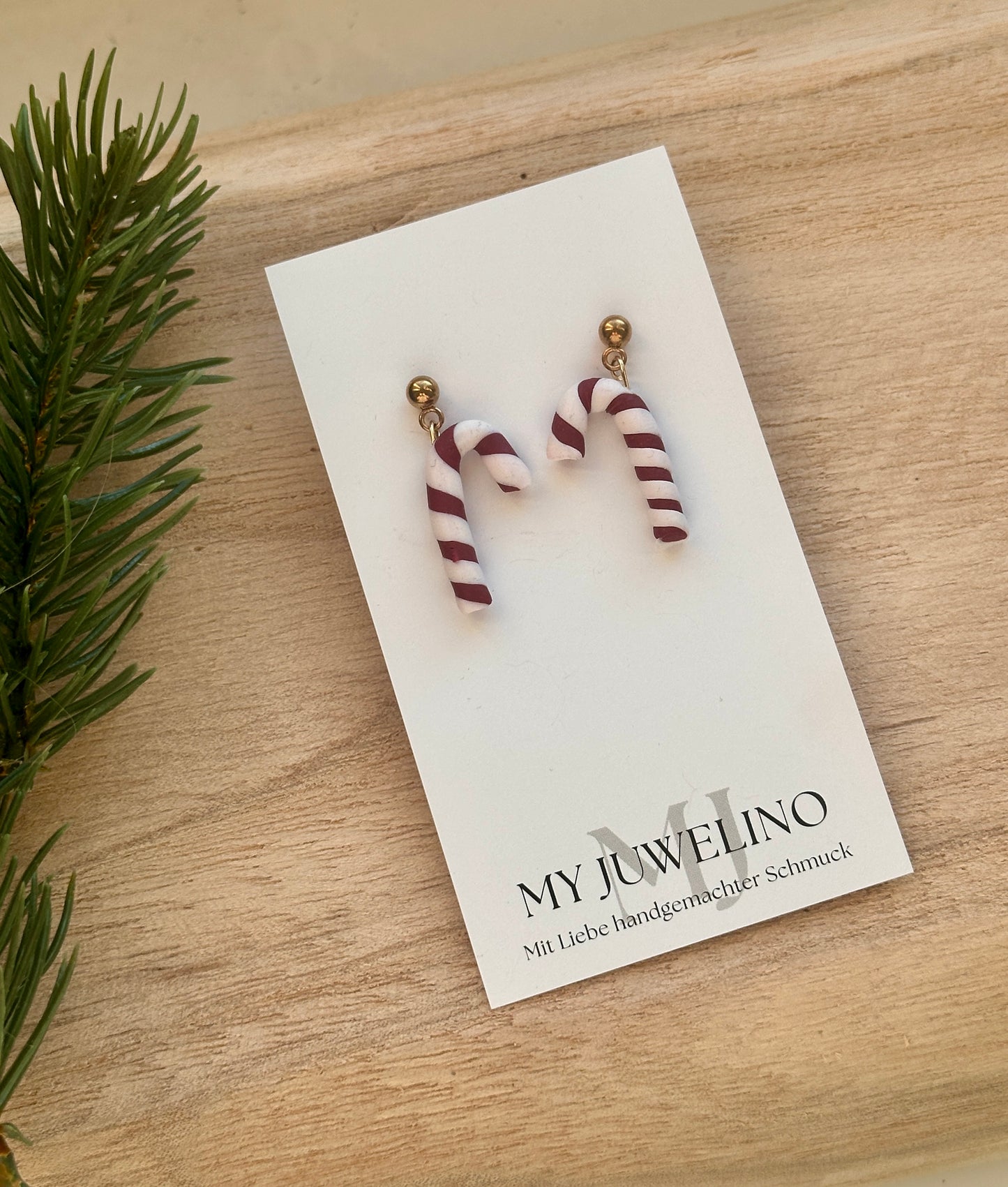 SWEETY - Zuckerstangen Ohrringe