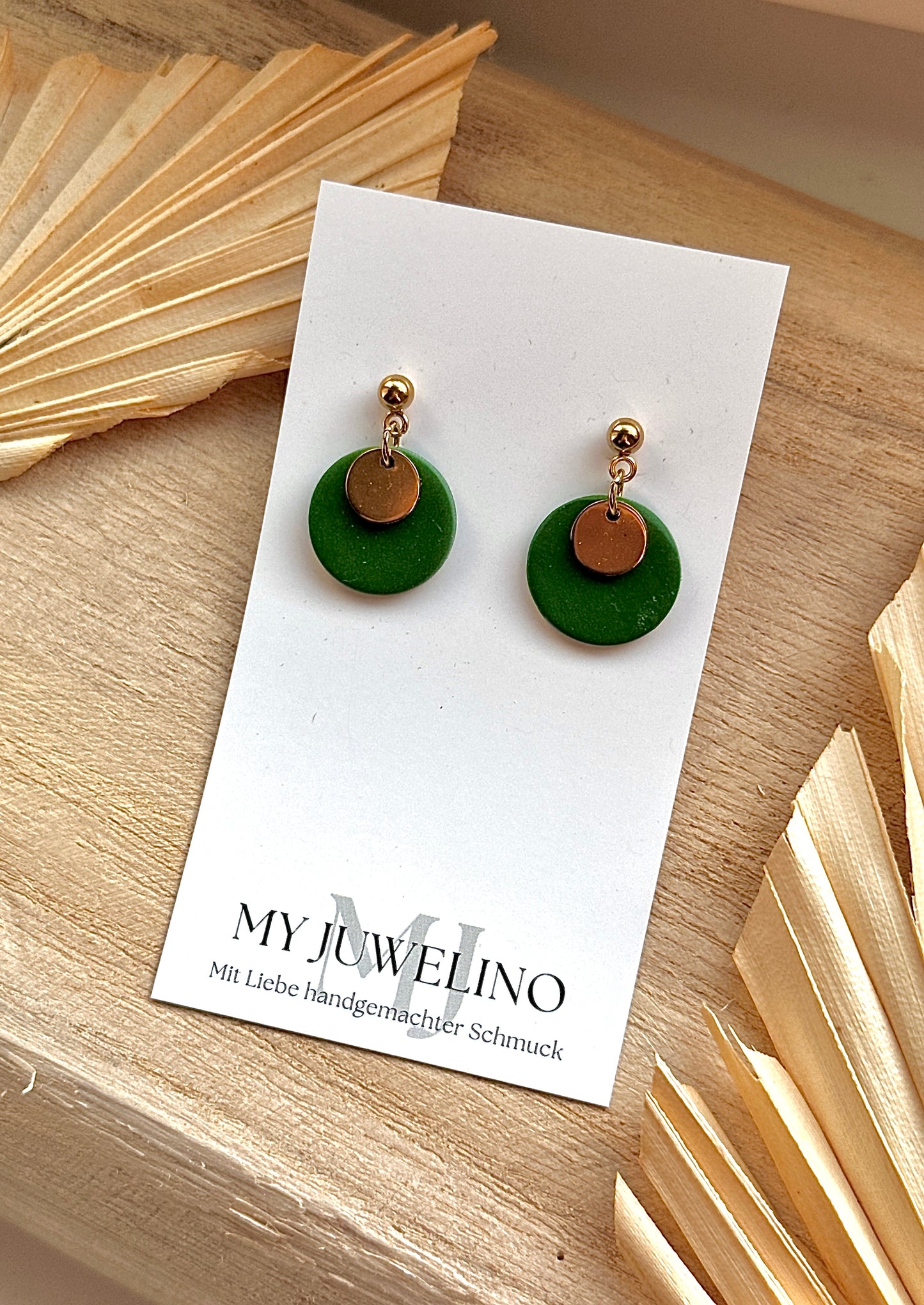 ANDY - Ohrringe mit kleinen Plättchen