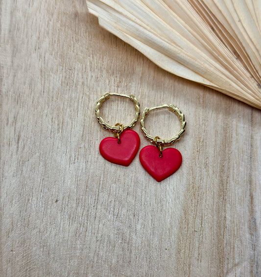 JUNA - Creolen mit Herz