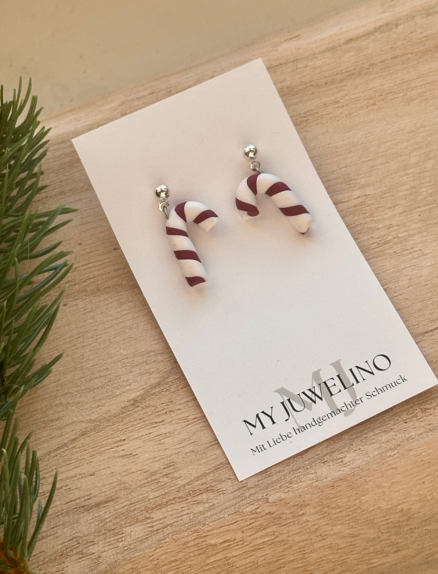 SWEETY - Zuckerstangen Ohrringe