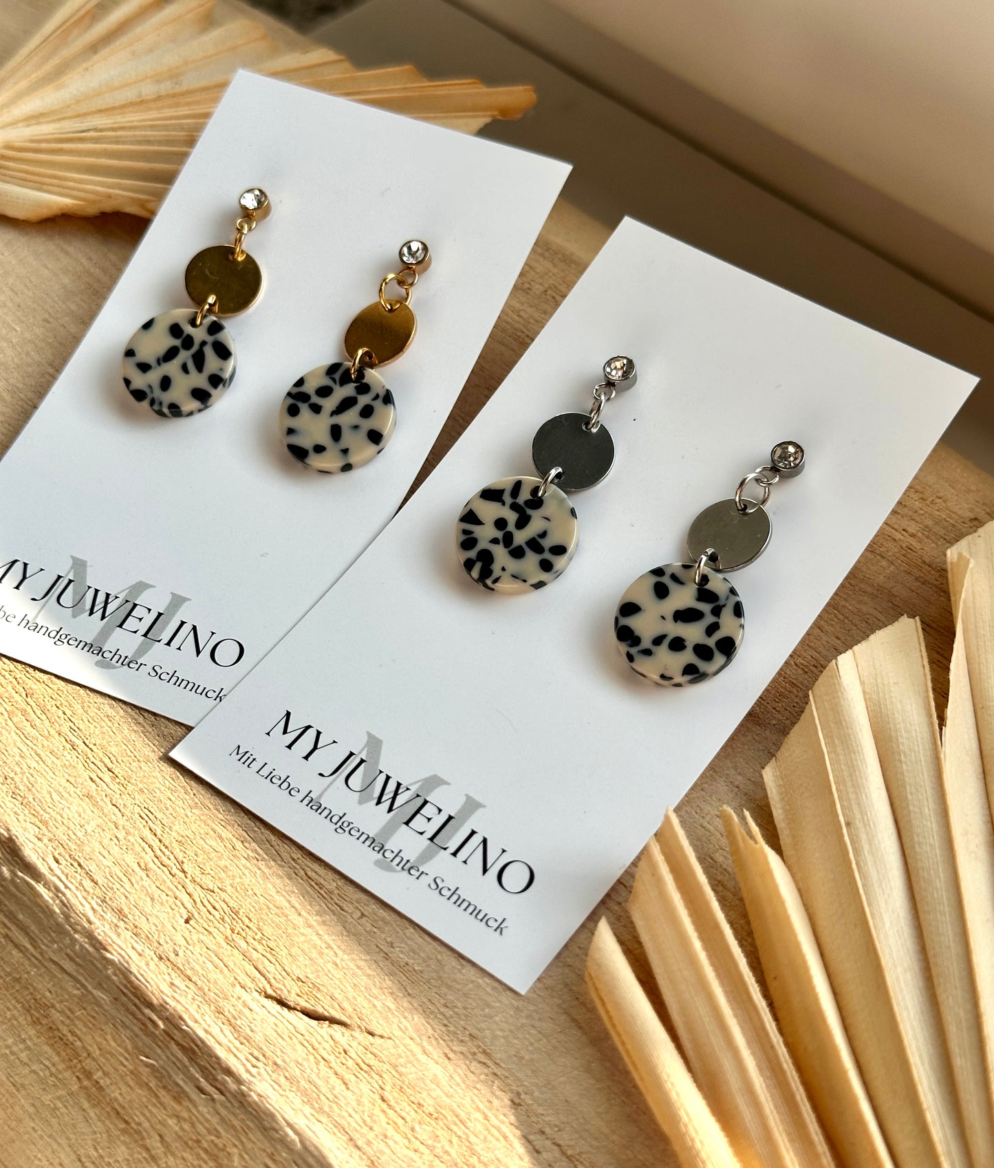 LENI - Acetate Leo Earrings 