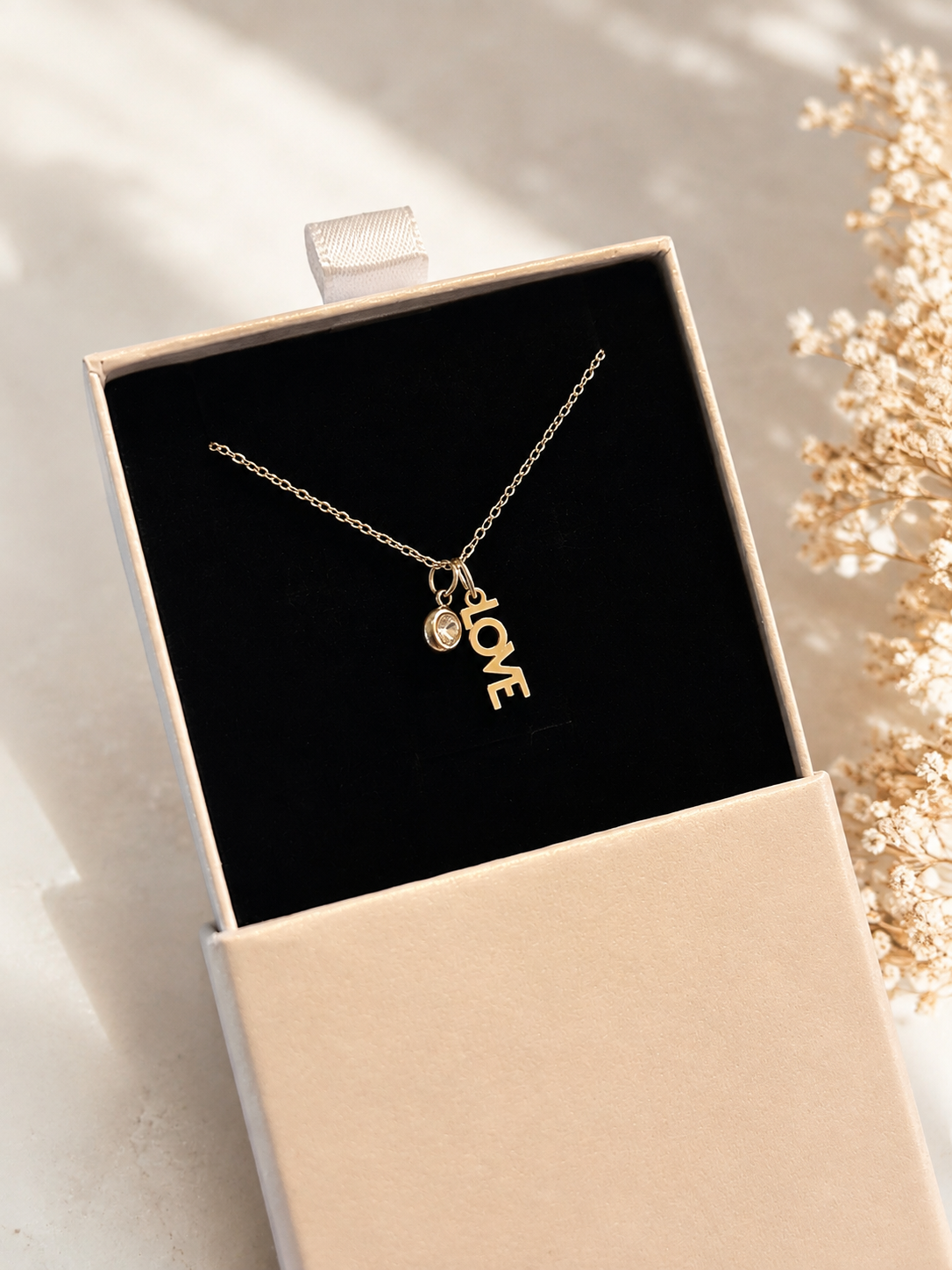 NIARA LOVE Kette Gold Produktbild