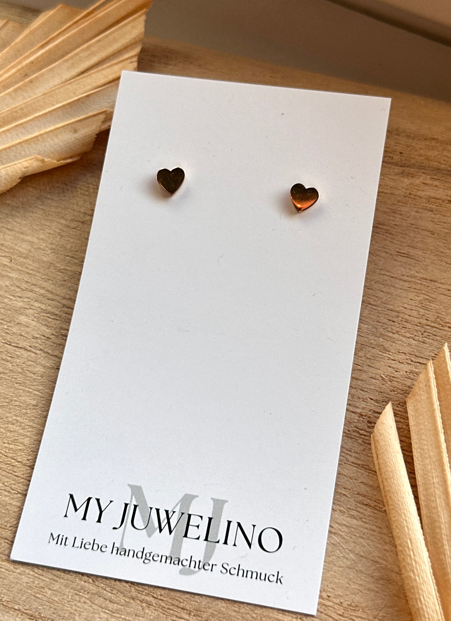 VALENTIN - Herz Ohrstecker geschlossen