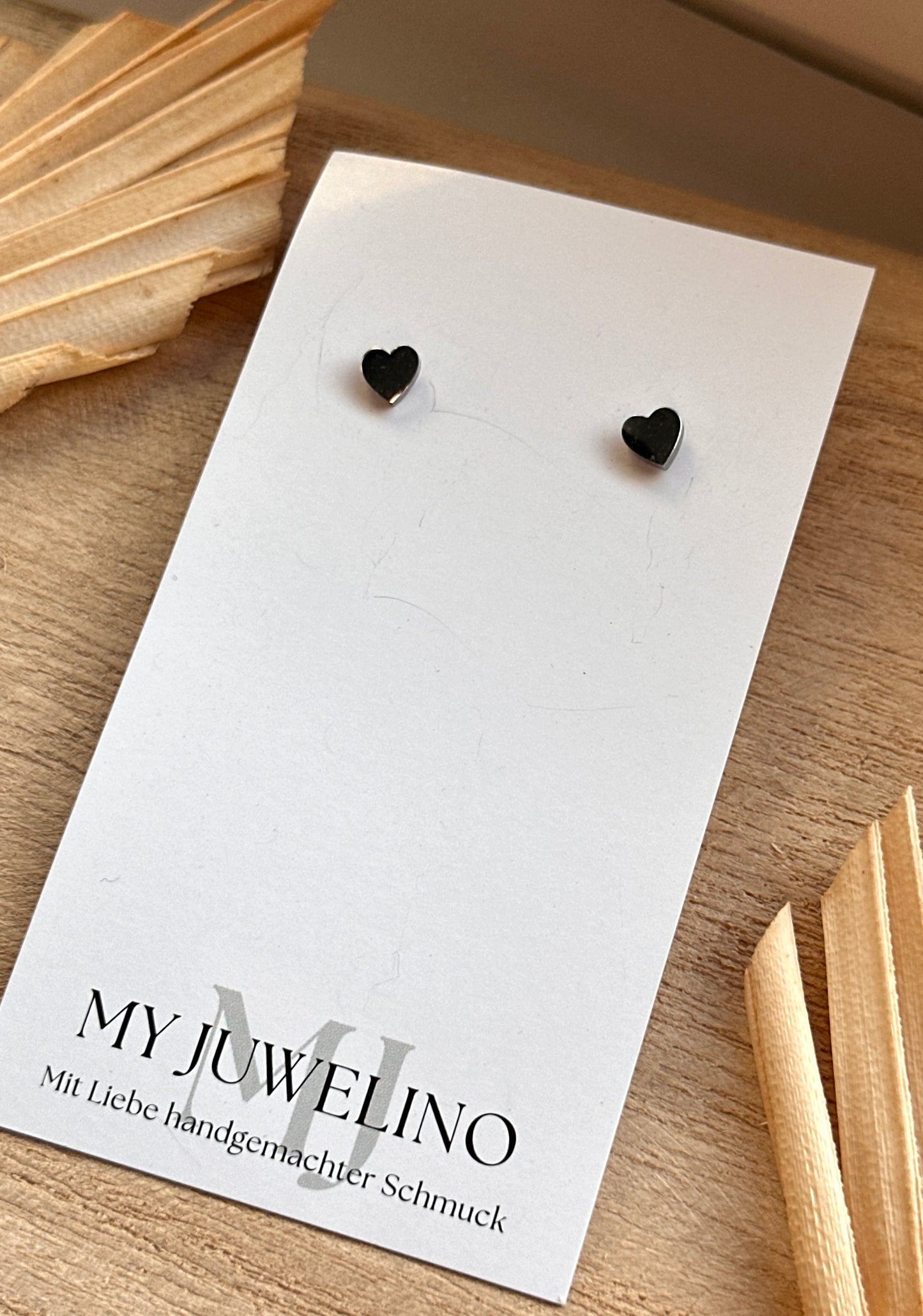 VALENTIN - Herz Ohrstecker geschlossen