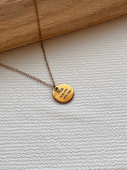 SARA - personalisierbare Geburtskette