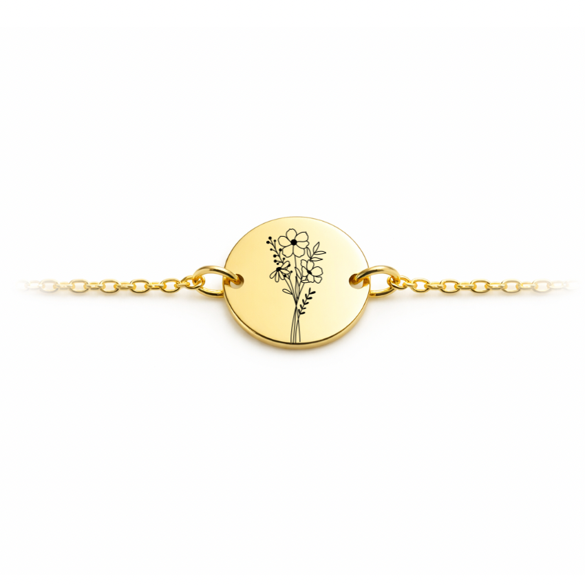 ELLA - Blumenmuster Armband