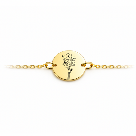ELLA - Blumenmuster Armband
