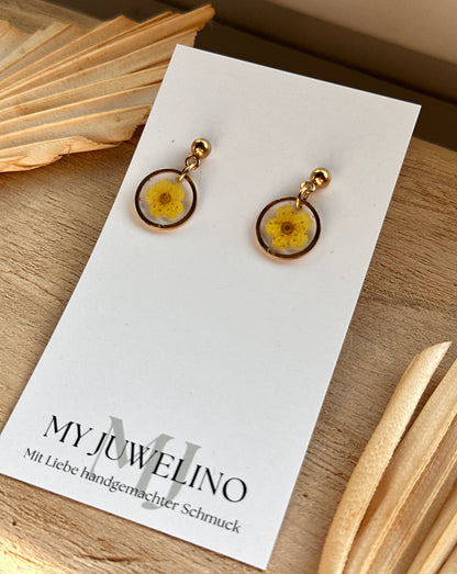 FIONA - Dried Flower Earrings