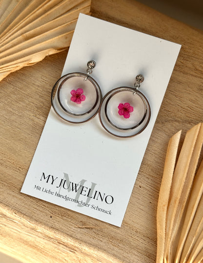 FLORI - Ohrringe Trockenblumen