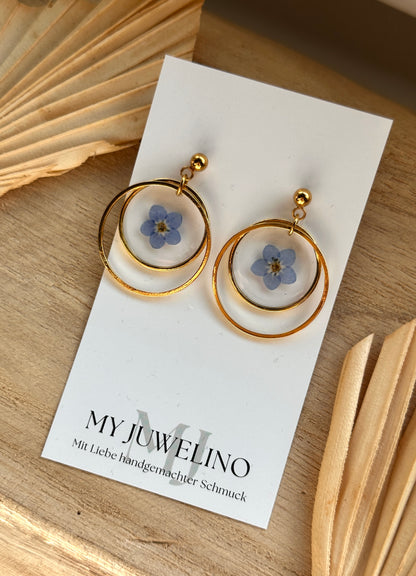 FLORI - Ohrringe Trockenblumen