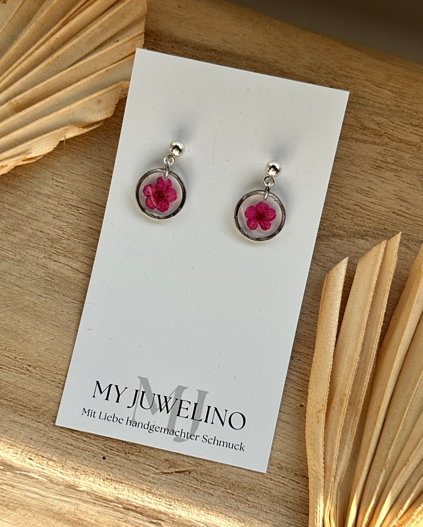 FIONA - Dried Flower Earrings