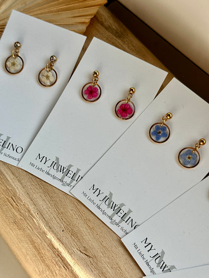 FIONA - Dried Flower Earrings