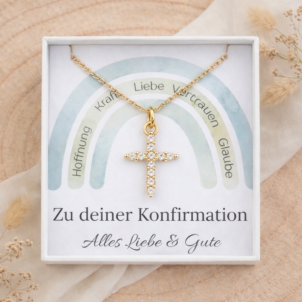 MIA - Konfirmation Kreuz Kette