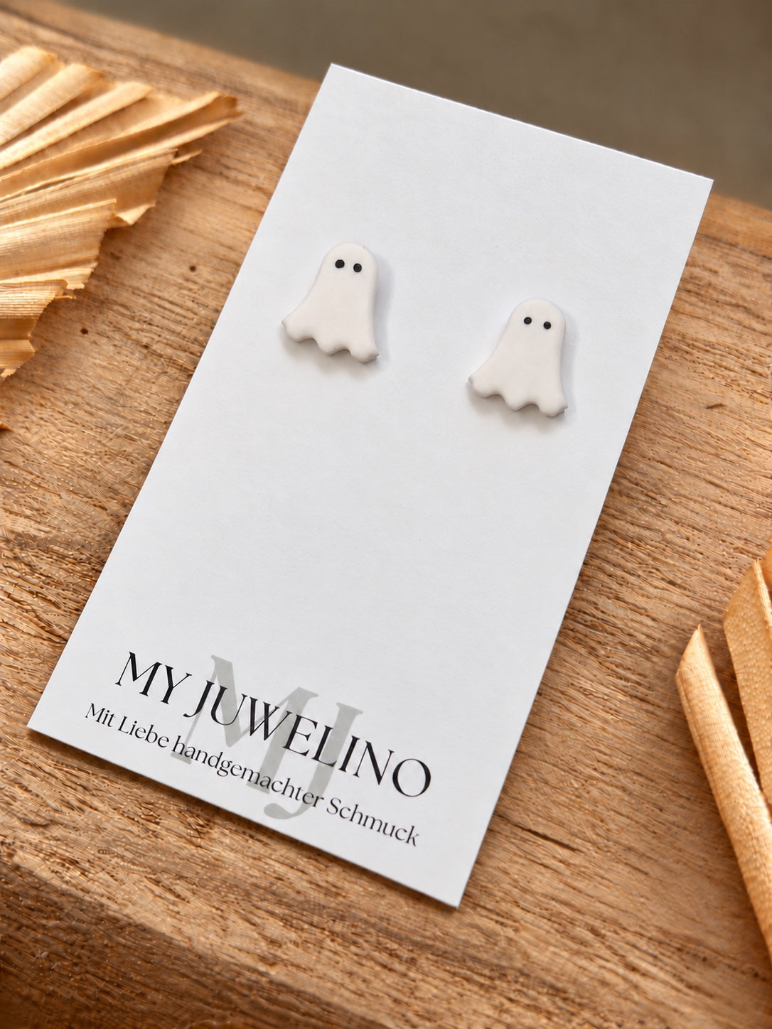 SPOOKY - Gespenster-Ohrstecker