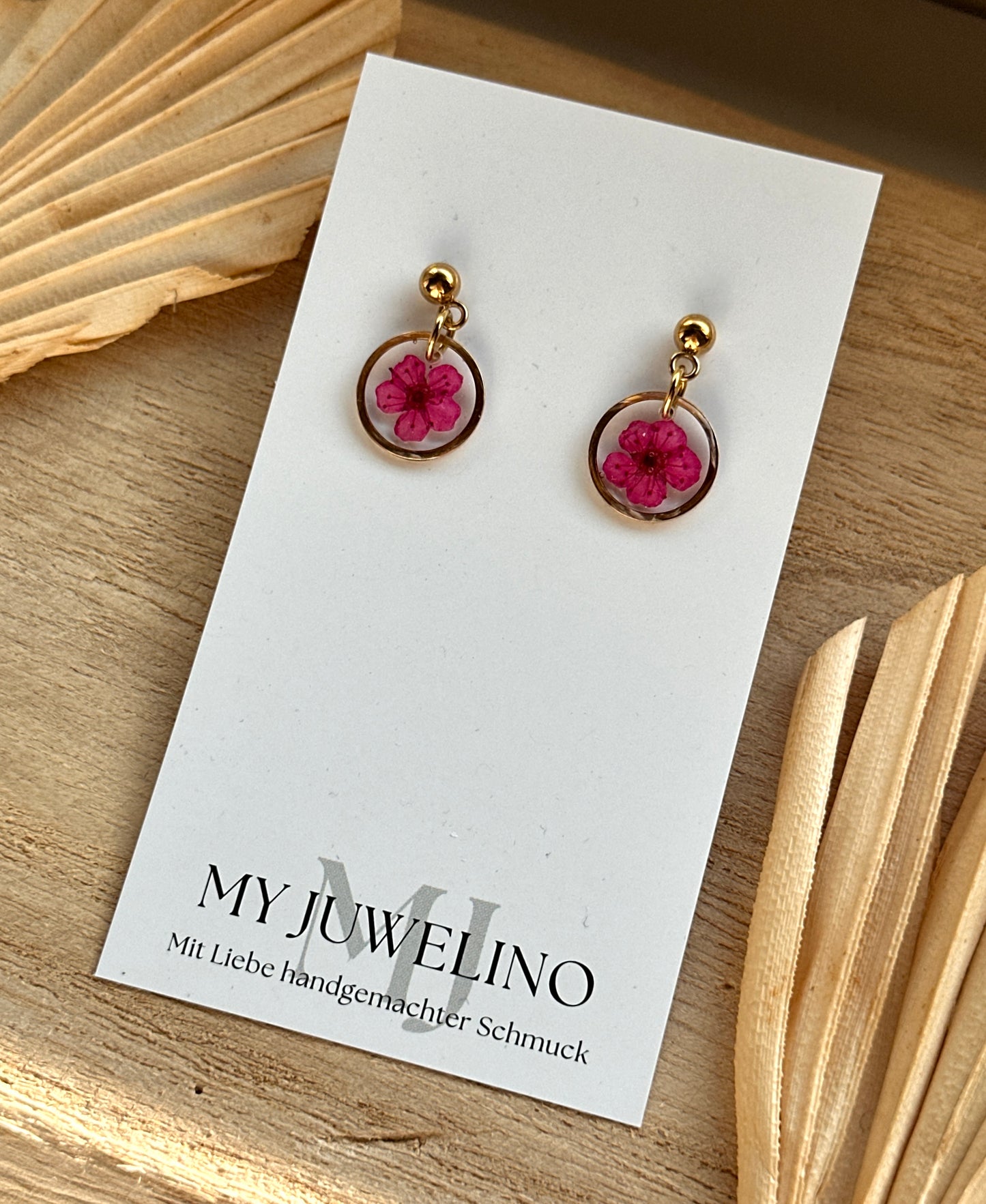 FIONA - Dried Flower Earrings