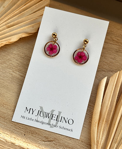 FIONA - Dried Flower Earrings