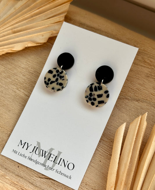 INA - Colorful Leopard Earrings