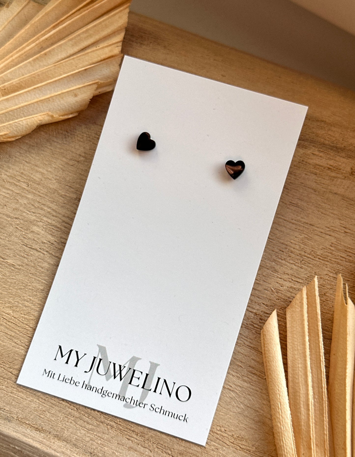 VALENTIN - Herz Ohrstecker geschlossen