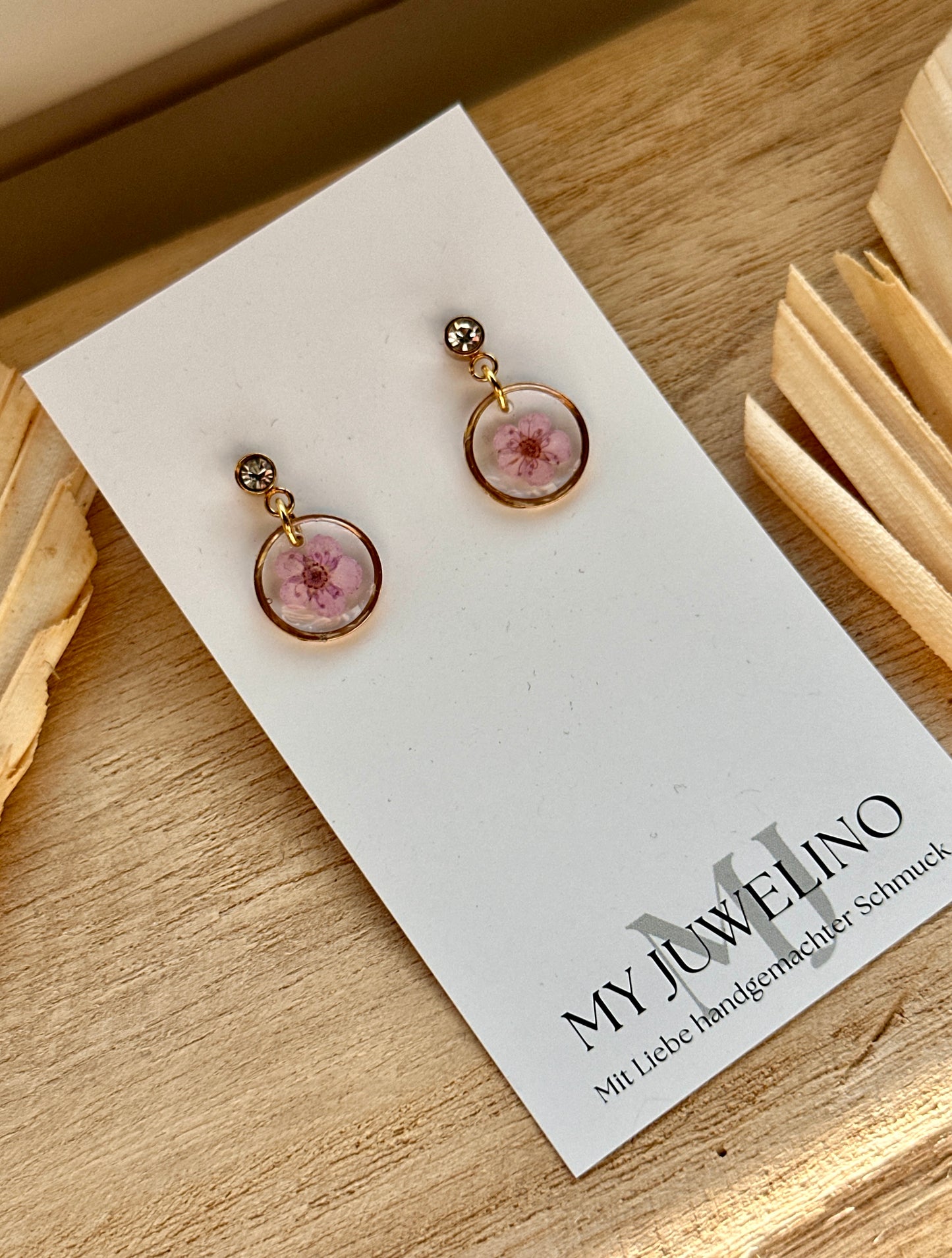 FIONA - Dried Flower Earrings