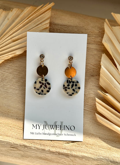 LENI - Acetate Leo Earrings 
