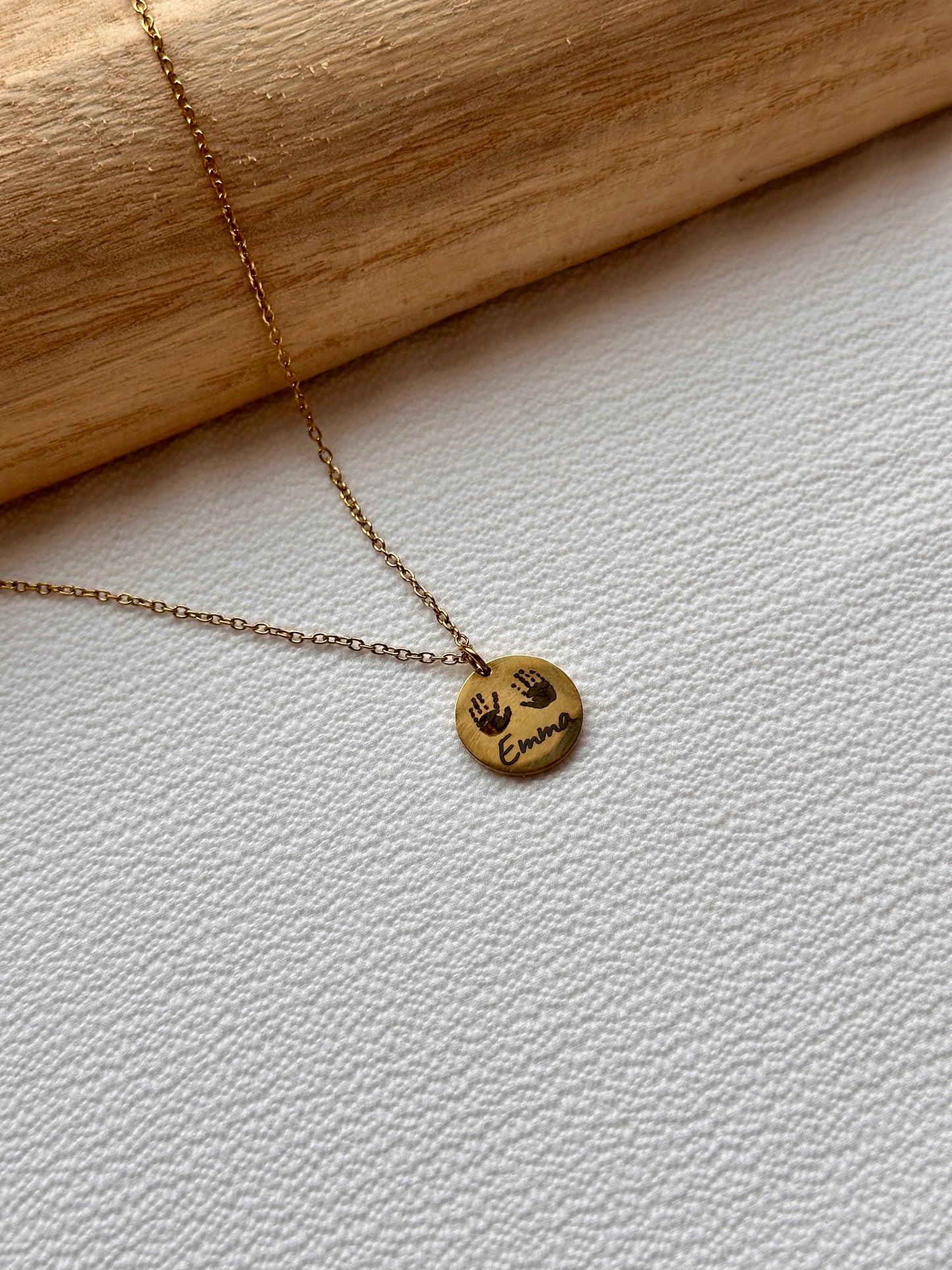 CORA - personalisierbare Fußabdruckkette