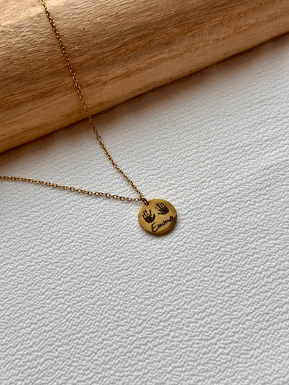 CORA - personalisierbare Fußabdruckkette