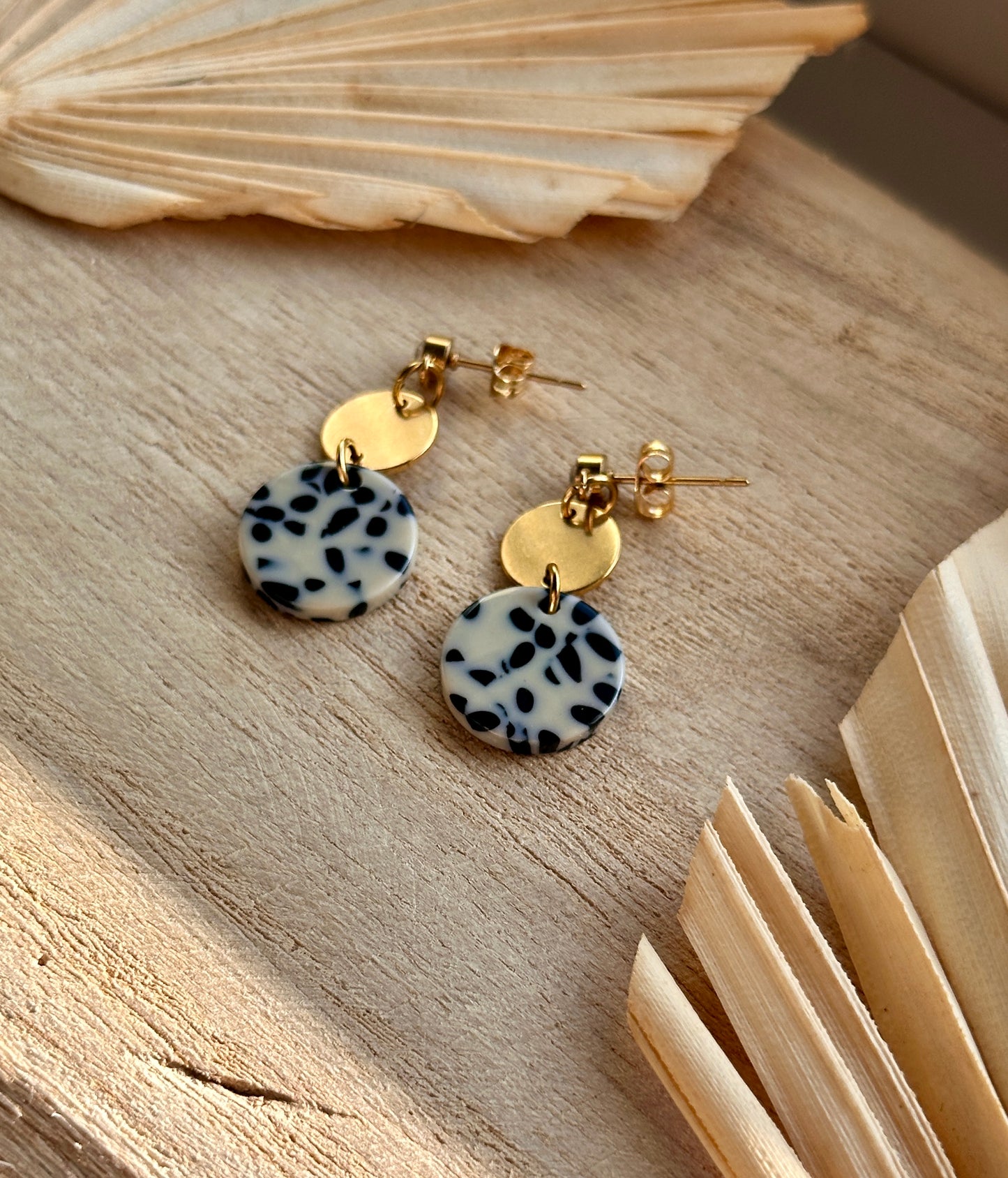 LENI - Acetate Leo Earrings 