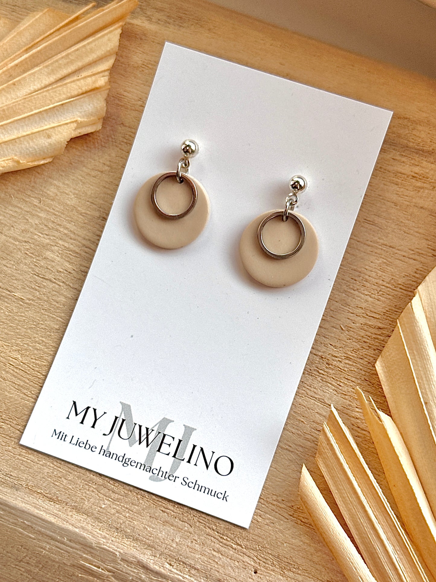 CASEY - Earrings with small ring