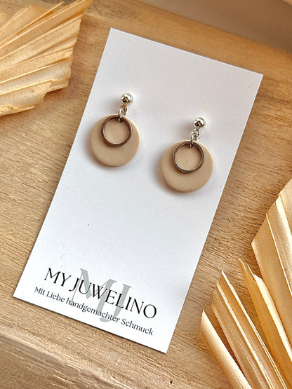 CASEY - Earrings with small ring