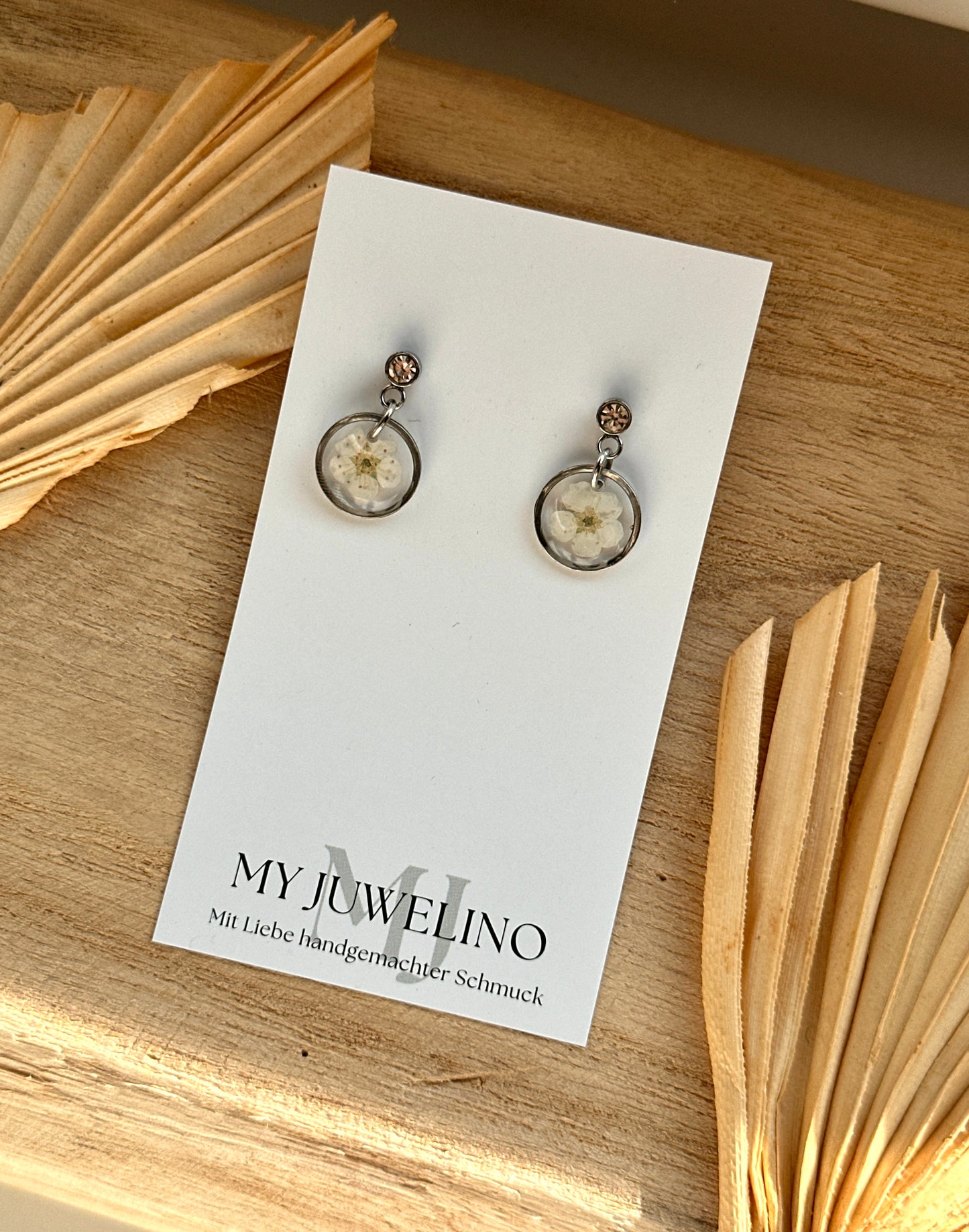 FIONA - Dried Flower Earrings