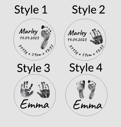 CORA - personalisierbare Fußabdruckkette