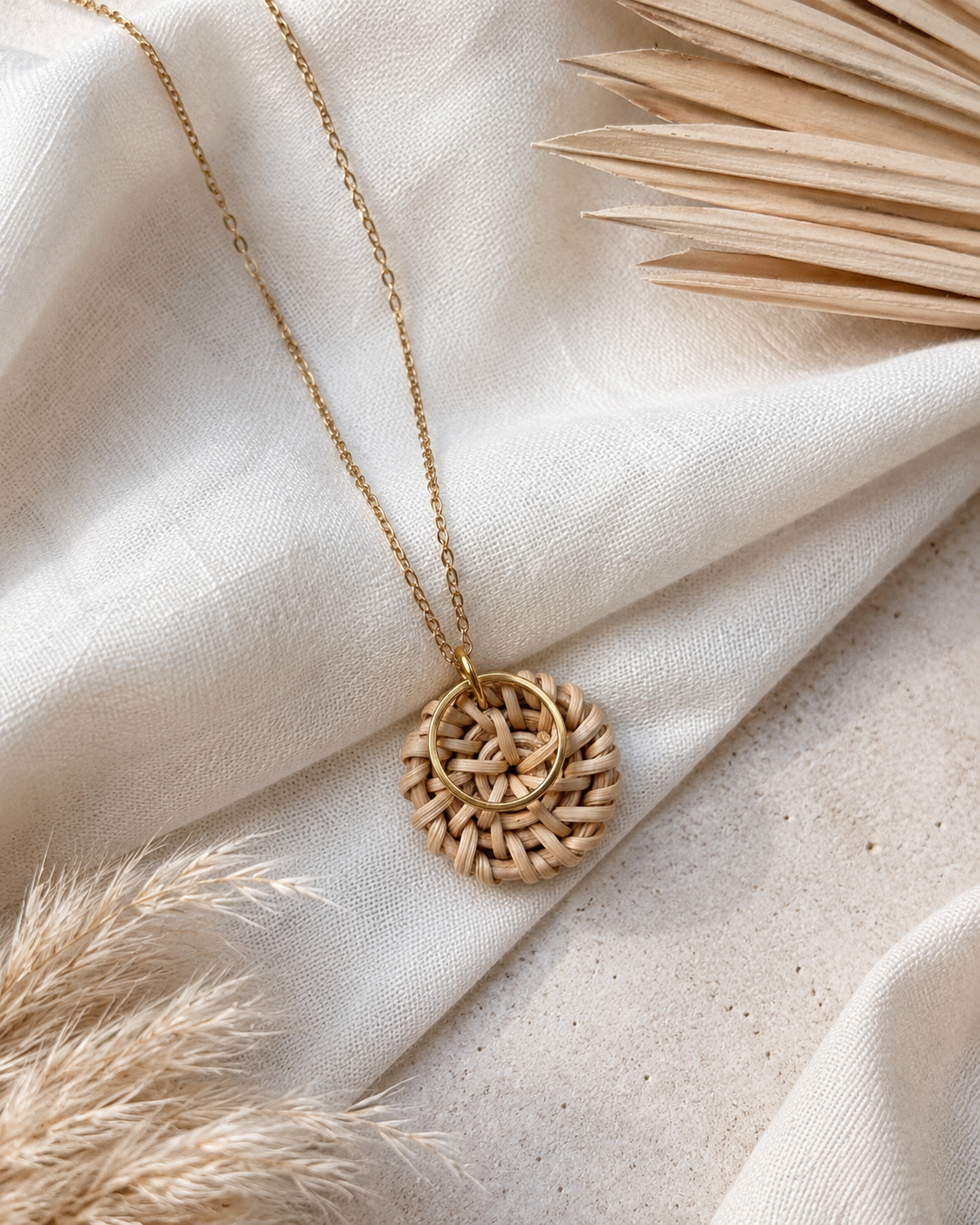 MAILA - Rattan Kette