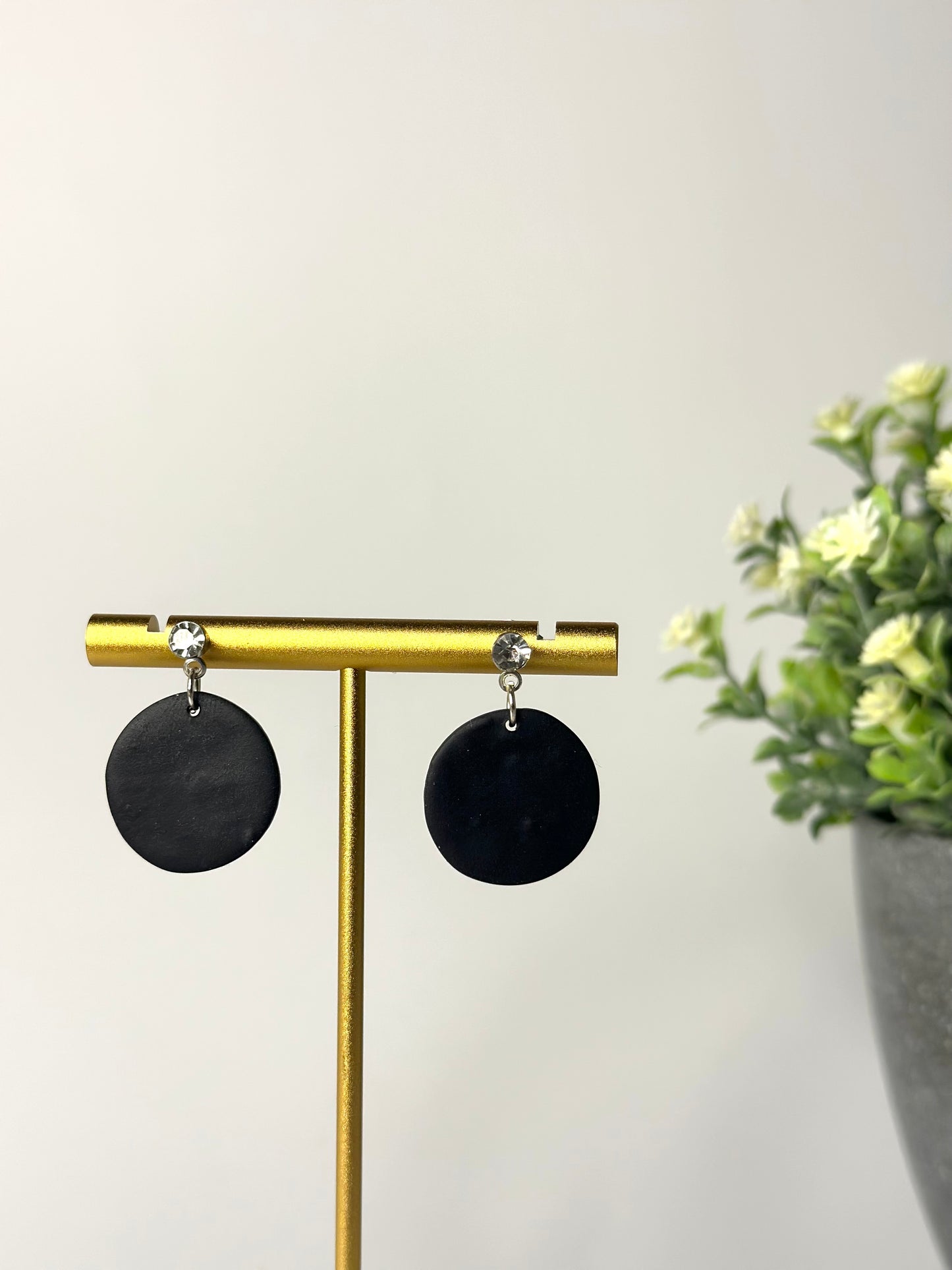 "Basic" earrings round