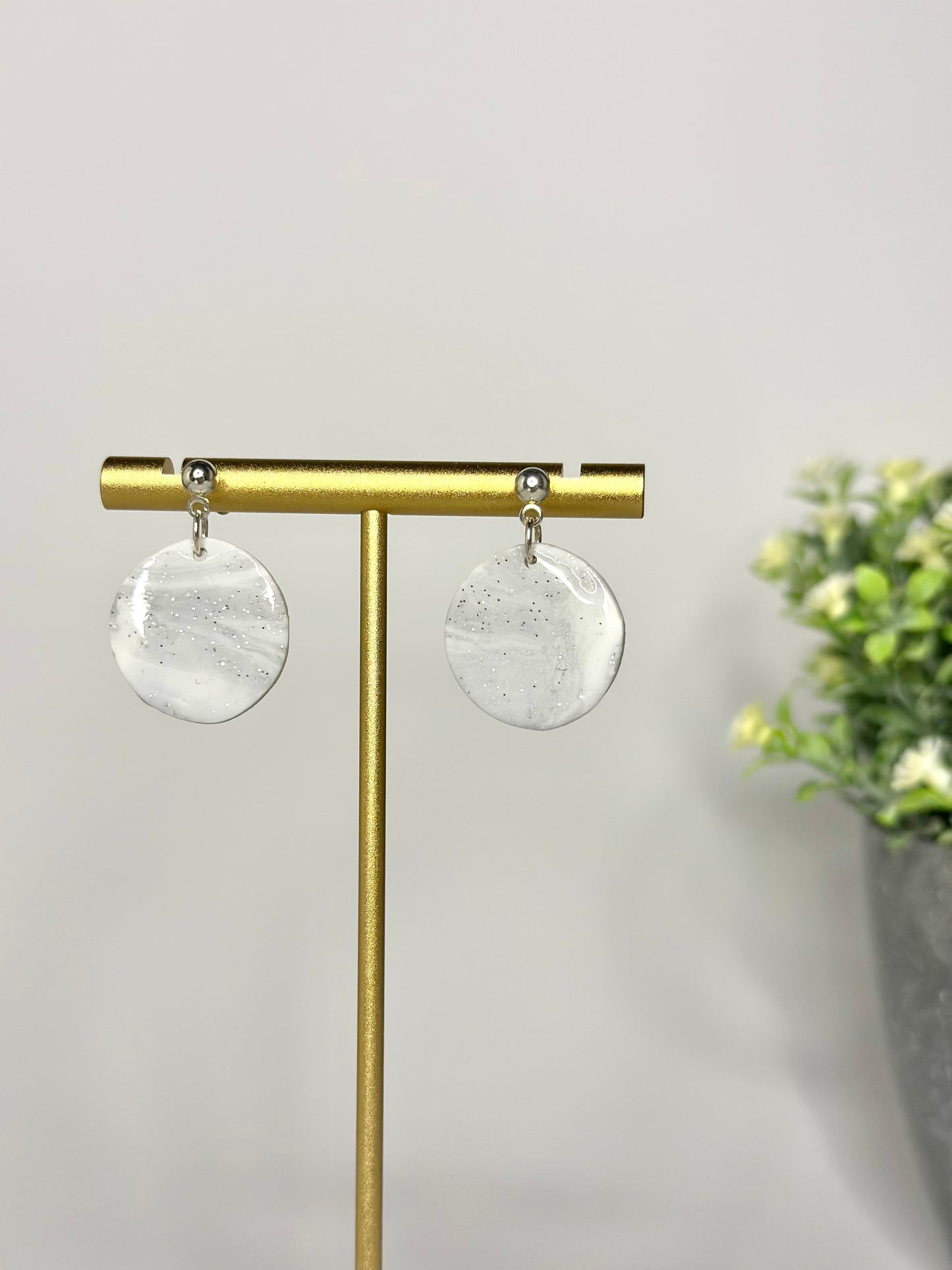 "Basic" earrings round