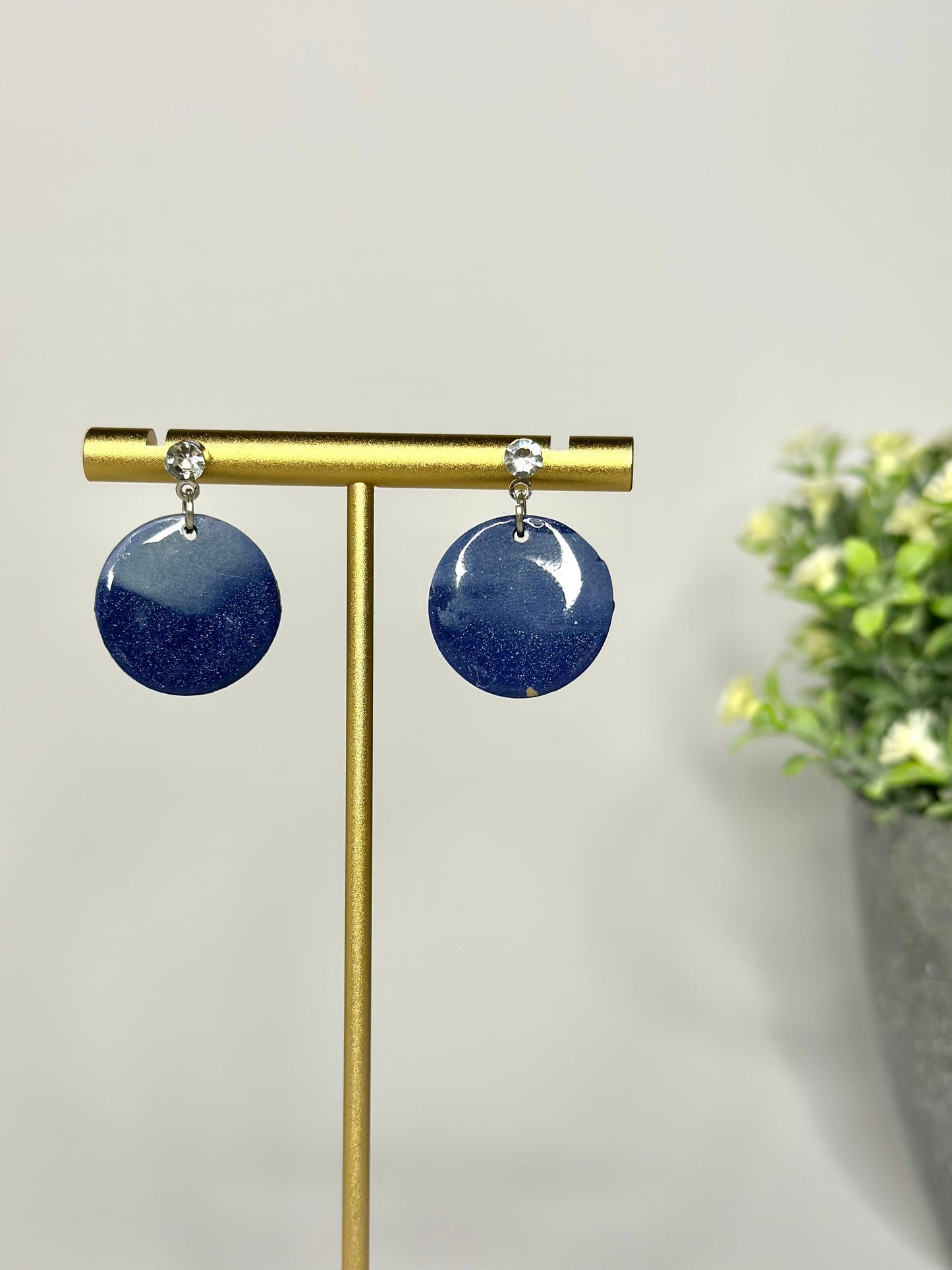 "Basic" earrings round