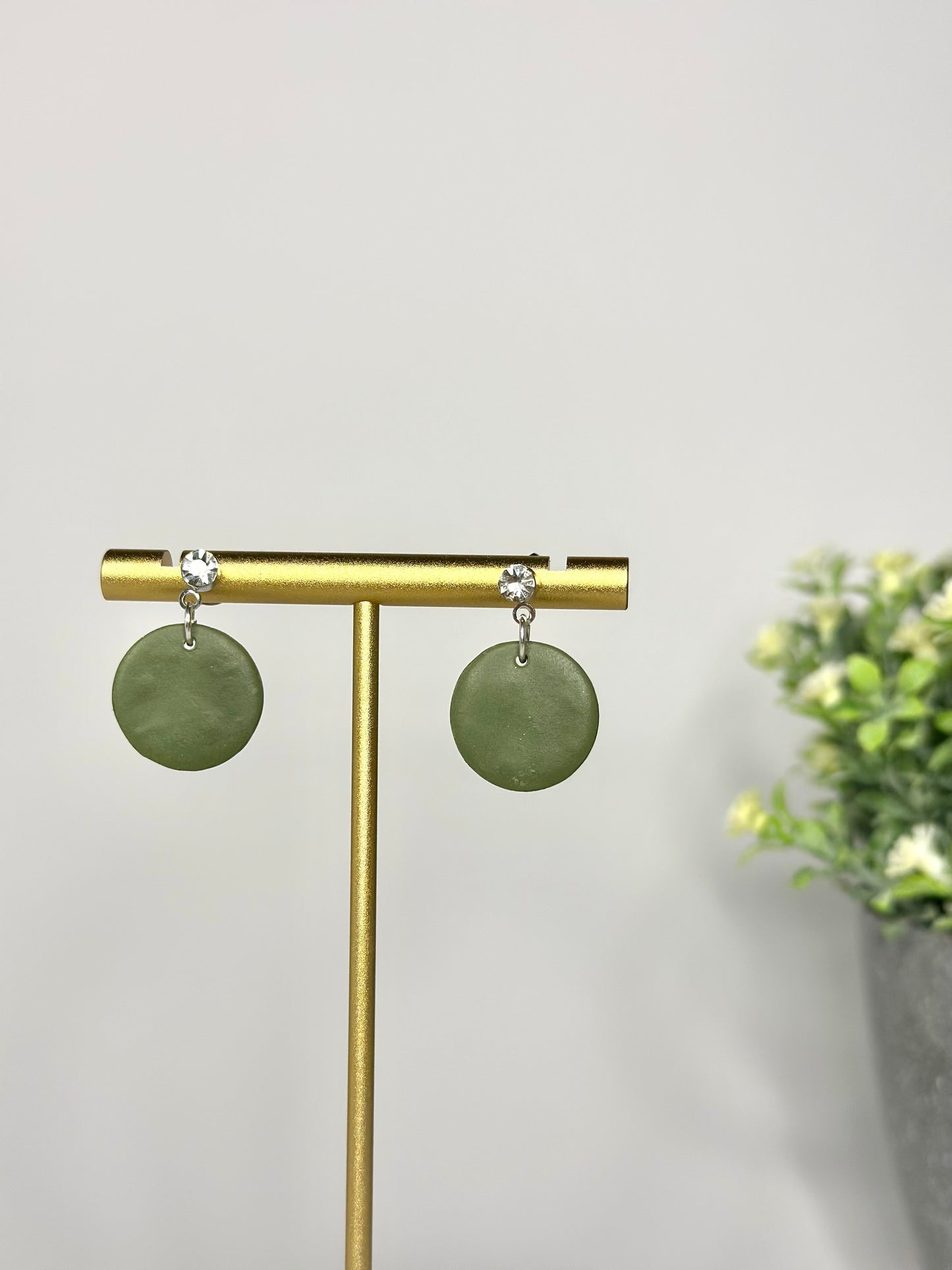 "Basic" earrings round