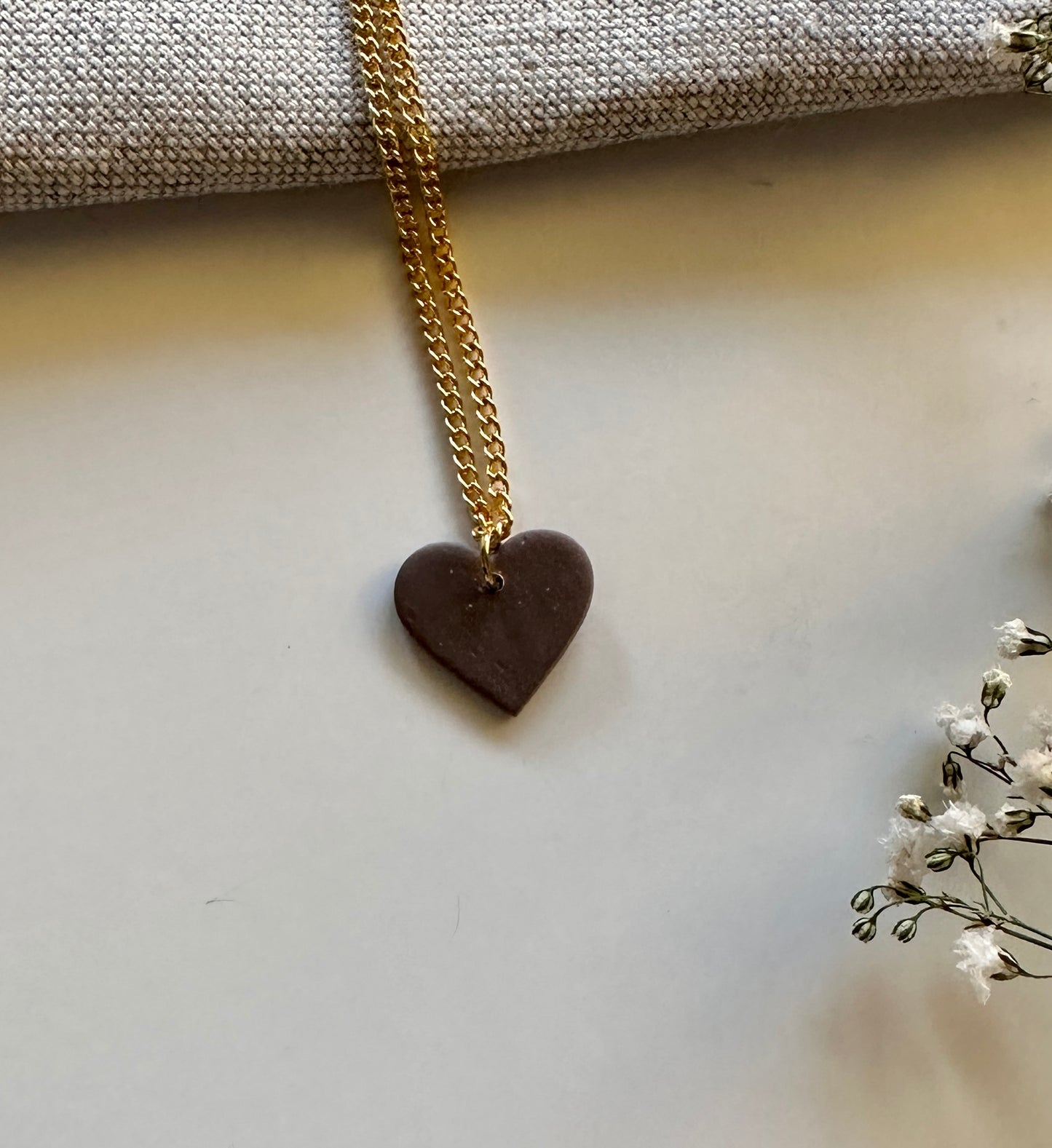 "Heartline" Kette mit Herzanhänger