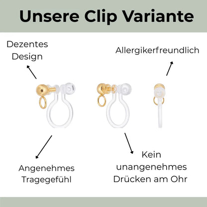 FLORI - Ohrringe Trockenblumen
